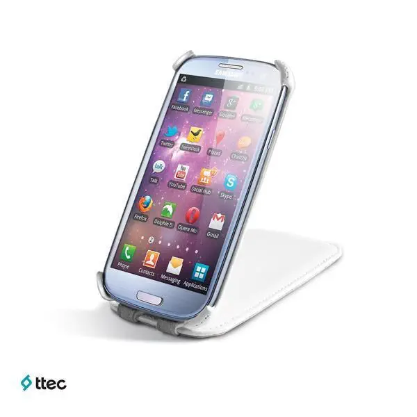 Samsung Galaxy S3 Dik Kapaklı Kılıf