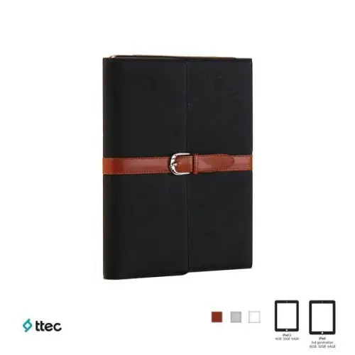 Yeni iPad Portfolio Siyah Kılıf