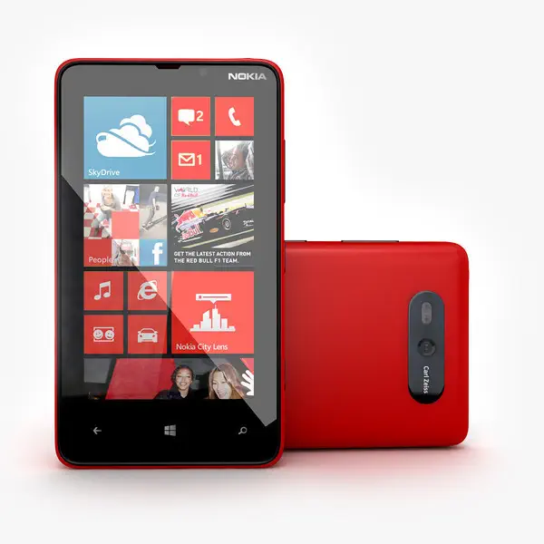 Nokia Lumia 820 Kırmızı Cep Telefonu