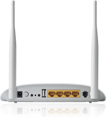 Tp-Link TD-W8968 4 Port 300Mbps Kablosuz Modem + Router