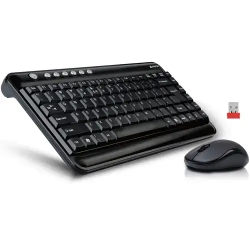 A4 Tech 7600H 2.4Ghz M.Nano Q  Mini Klavye Mouse Set
