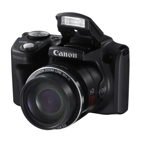Canon P.Shot SX500 Fotoğraf Makinesi Siyah