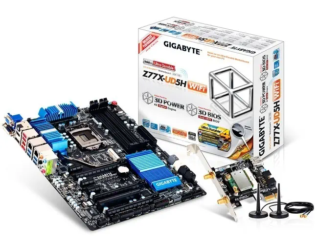 Gıgabyte Z77X-UD5H-Wb Ddr3 V+S+Glan+WiFi 16x