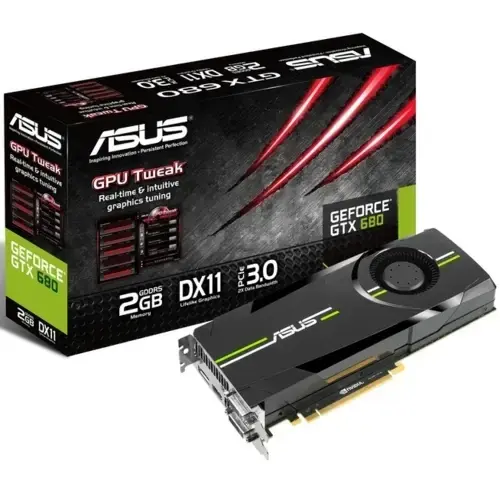 Asus GTX680 2GB Ddr5 256Bit DCII OC Ekran Kartı