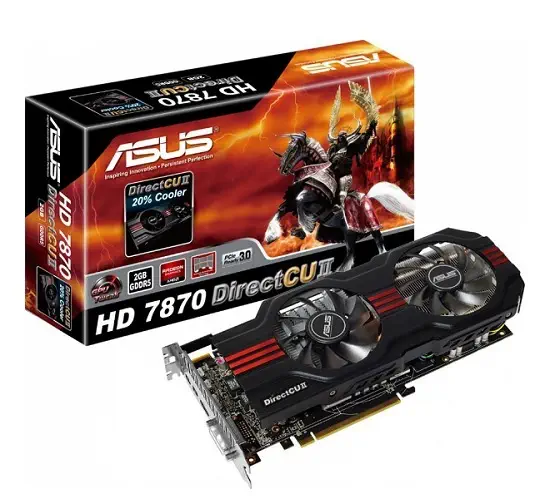 Asus HD7870 256Bit 2GB Ddr5 Dvı/Hdmı 16x