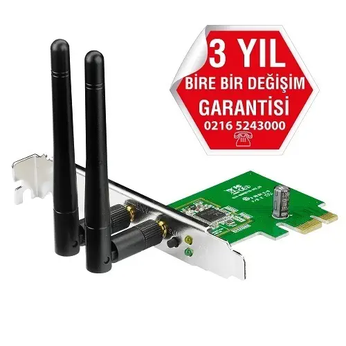 Asus PCE-N15 300Mbps Kablosuz PCI Express Kart