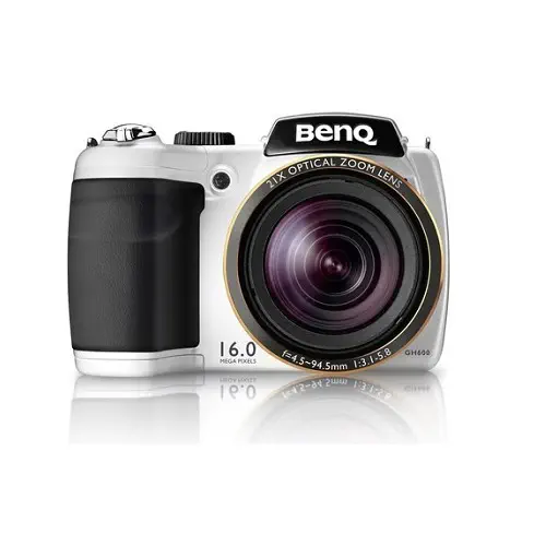 BenQ GH-600W Dijital Fotoğraf Makinesi Beyaz Çanta Hediyeli