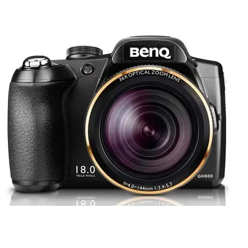 BenQ GH-800 Dijital Fotoğraf Makinesi Siyah Çanta Hediyeli