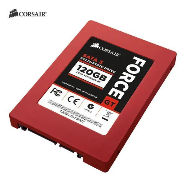CORSAIR Force GT CSSD-F120GBGT-BK 120GB Sata3 2. 5″ SSD 555MB/515MB Ssd Disk
