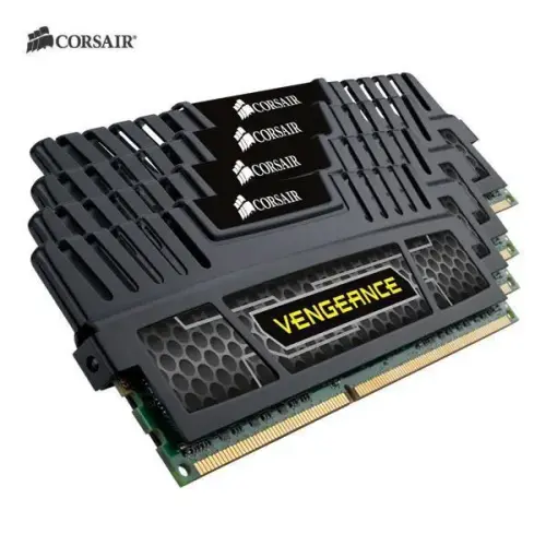 CORSAIR Vengeance CMZ32GX3M4X1600C10 4x8 32GB Quad DDR3 1600MHz CL10 Bellek