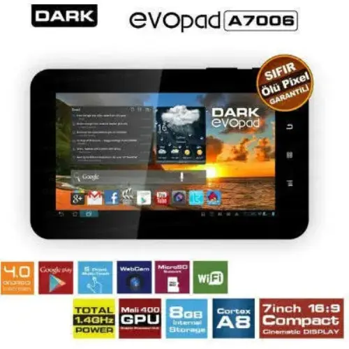 Dark DK-PC-EVOA7006  Siyah Tablet Pc 