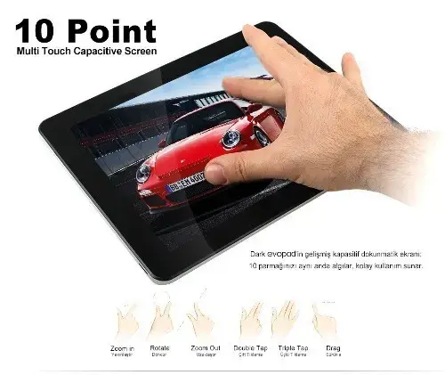 Dark 9.7″ Retina , Çift Çekirdek, 16 Gb Bluetooth Tablet