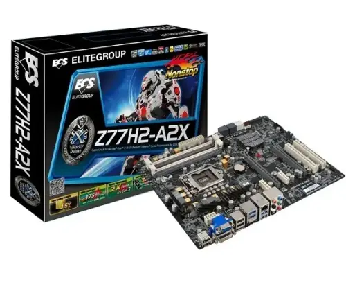 Ecs Z77H2-A2X Deluxe Ddr3 Ses+Vga+Glan Sata3 16x