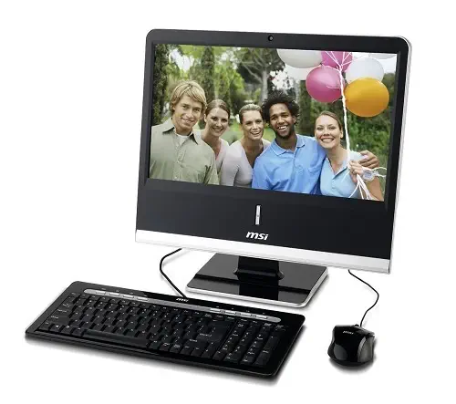 MSI AP1920-244XTR Intel Atom D525 1.8GHz 2GB DDR3 320GB 18.5” HD FreeDOS Siyah All-in-One PC