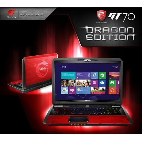 MSI GT70-1078TR Dragon Edition Notebook