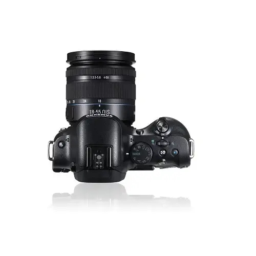 Samsung NX20 12-24mm Lens Wi-Fi Siyah SLR Fotoğraf Makinesi