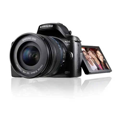 Samsung NX20 12-24mm Lens Wi-Fi Siyah SLR Fotoğraf Makinesi