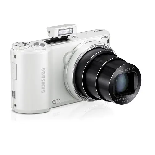Samsung WB250F Dijital Fotoğraf Makinesi Wi-Fi Beyaz