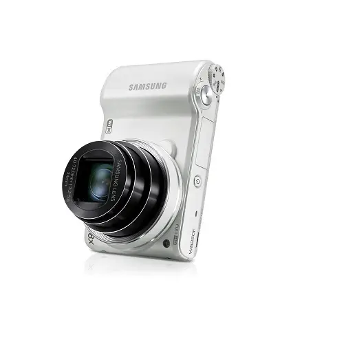 Samsung WB250F Dijital Fotoğraf Makinesi Wi-Fi Beyaz