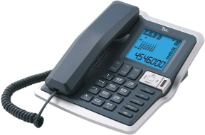 Ttec Plus TK6105 Masaüstü Siyah -Gümüş Telefon