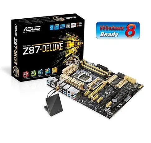 Asus Z87 Deluxe Ddr3 Sata3 Glan Wi-Fi 1150p Anakart