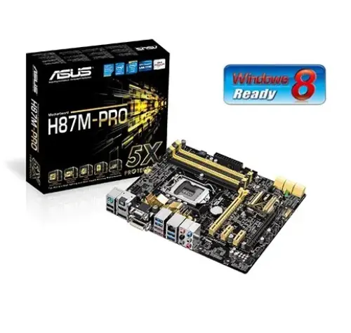 Asus H87M-Pro H87 Ddr3 Sata3 Usb3 1150p 16x Anakart