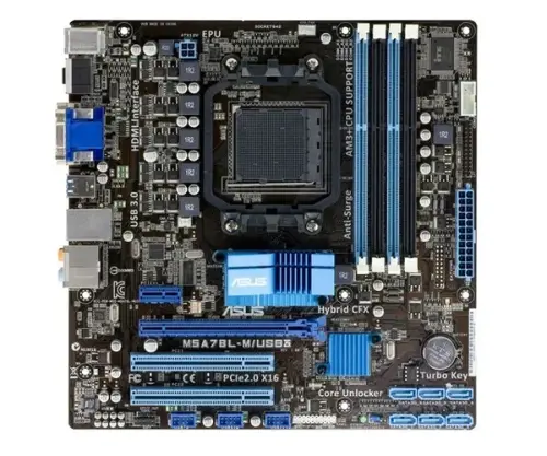 Asus M5A78L-M LE/USB3 Amd 760G(780L)/SB710 1866MHz DDR3 Soket AM3+ mATX Anakart 