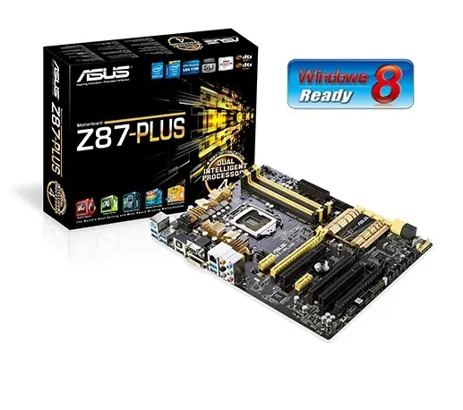 Asus Z87-PLUS Z87 Ddr3 Sata3 Glan Usb3 1150p 16x