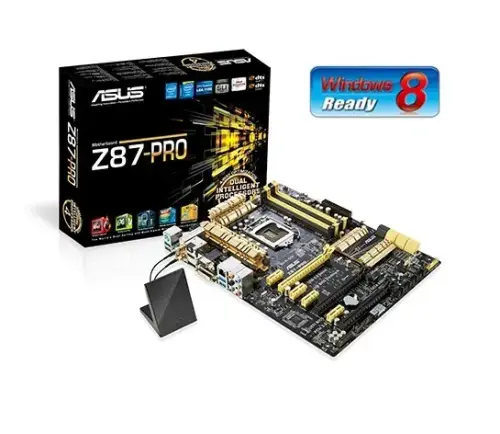 ASUS Z87-Pro Z87 Dddr3 Sata3 USB3 Wi-Fi 1150p Anakart - incehesap.com