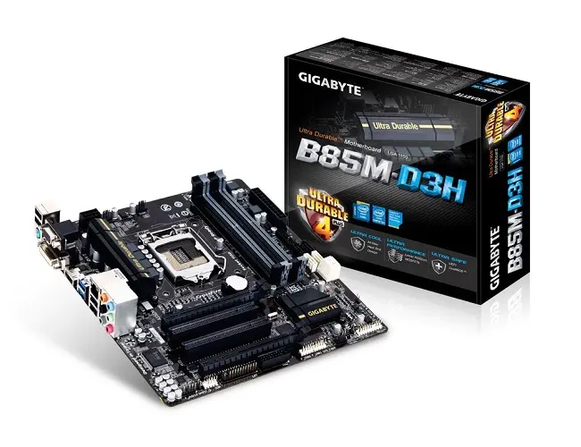 Gıgabyte B85M-D3H Ddr3 Sata3 Glan Usb3 1150p Anakart