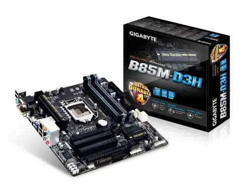 Gıgabyte B85M-D3H Ddr3 Sata3 Glan Usb3 1150p Anakart