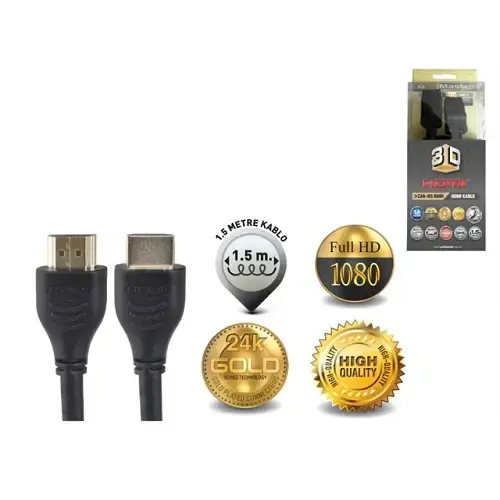 Goldmaster CAB-186 HDMI 1.4 Kablo 1,5 Metre