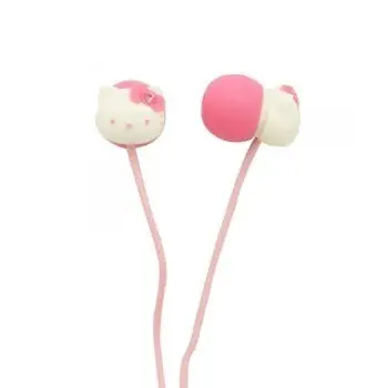 Hello Kitty Kulakiçi Kulaklık (Pembe- Beyaz)