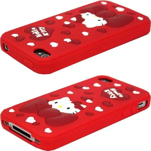 Hello Kitty iPhone 4 / 4s Koruyucu Kılıf