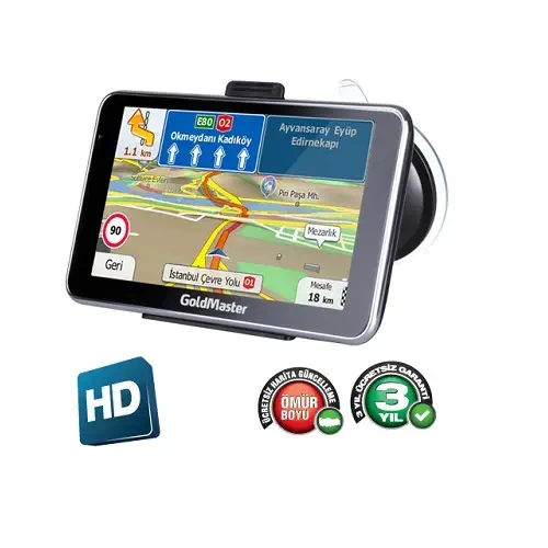 Goldmaster NAV-579 Navigasyon FM Transmitter + Bluetooth