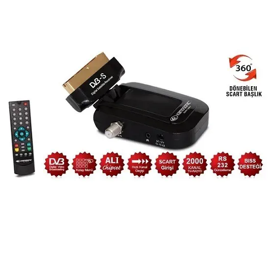 Kamosonic KS-SR221 Uydu Alıcısı