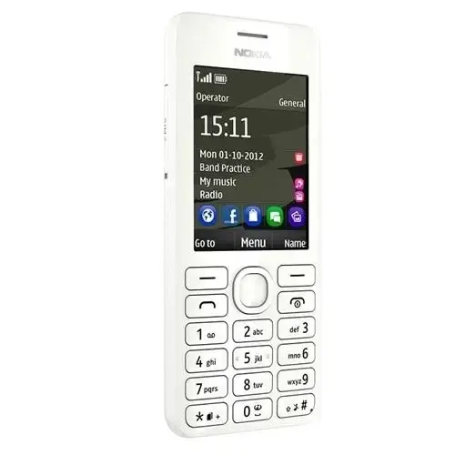 Nokia Asha 206 Beyaz