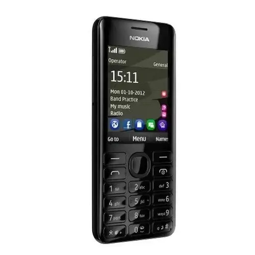 Nokia Asha 206 Siyah