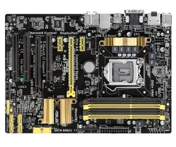 Asus H87-Pro H87 Ddr3 Sata3 Glan Usb3 1150p 16x Anakart