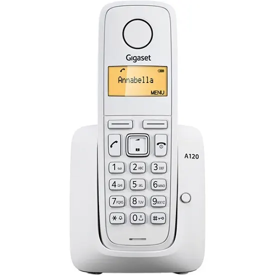 Gigaset A120 Beyaz Dect Telefon