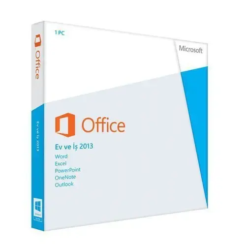 MS Office 2013 Home and Business TR Kutu T5D-01781	