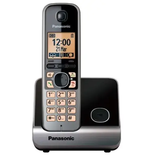 Panasonic KX-TG6711 Siyah Dect Telefon