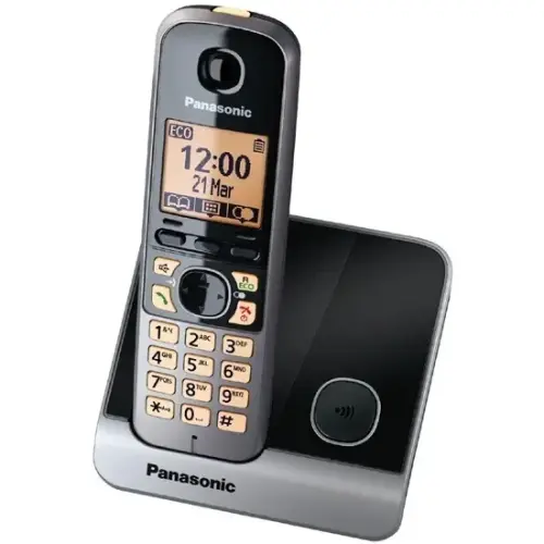 Panasonic KX-TG6711 Siyah Dect Telefon