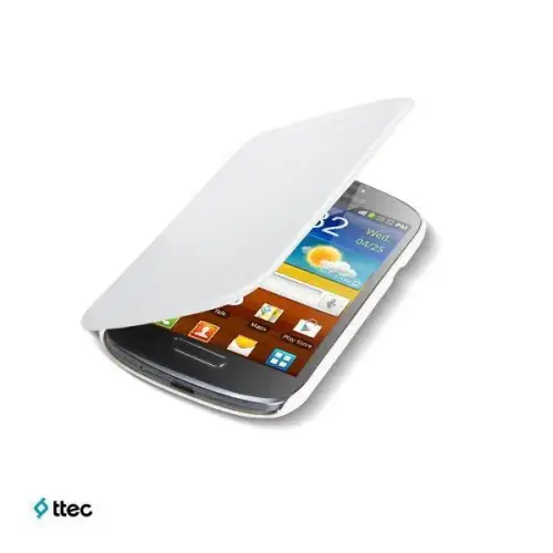 Ttec Samsung S3 Mini Beyaz Flipcase Kılıf