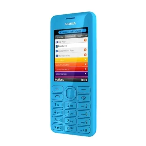 Nokia Asha 206 Mavi
