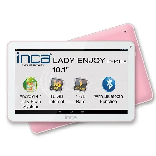 Inca Lady Enjoy 10.1″ 16GB Pembe Tablet Pc