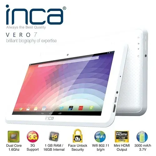 Inca Vero 7” 16GB Tablet Pc