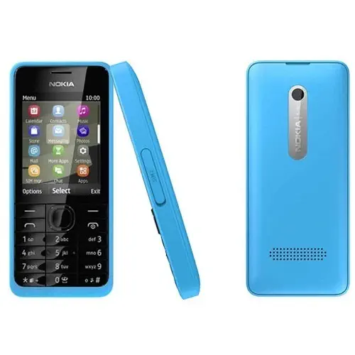 Nokia 301 Mavi Cep Telefonu