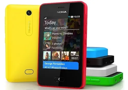 Nokia Asha 501 Beyaz Cep Telefonu