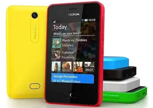 Nokia Asha 501 Beyaz Cep Telefonu